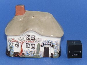 Image of the Cottage Money Box made by Mudlen End Studio